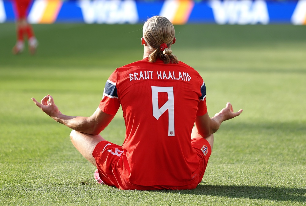 The 25-year-old is already Norway’s top scorer (Getty)