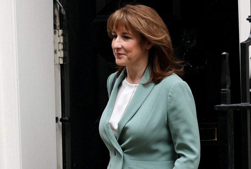 Chancellor Rachel Reeves said inflation holding showed that Labour had ‘the right plan’ to send the nation forward (Reuters)