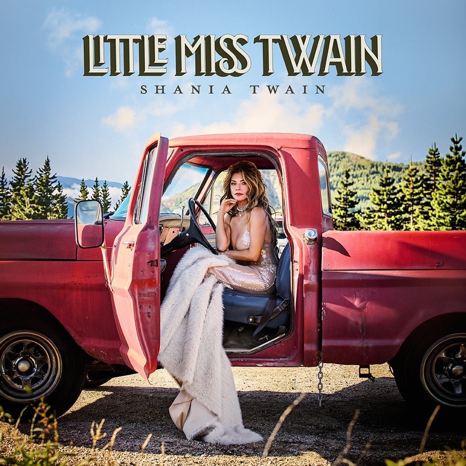 The cover of Twain’s new album, ‘Little Miss Twain’ (Supplied)