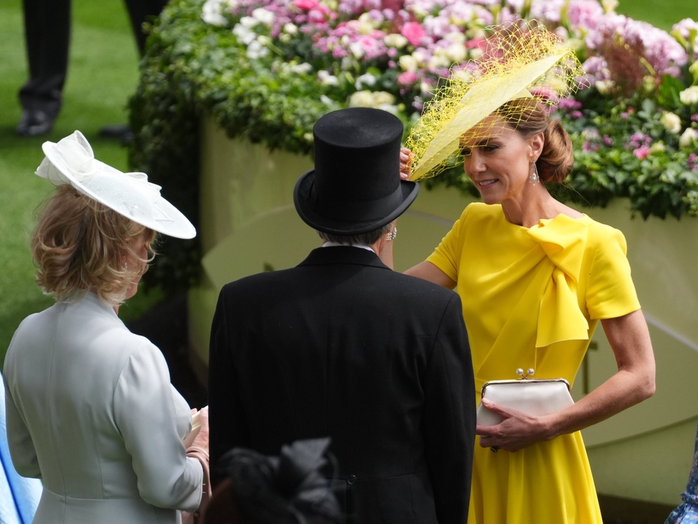The Princess of Wales during day two of Royal Ascot at Ascot Racecourse, Berkshire (Jonathan Brady/PA) (PA Wire)