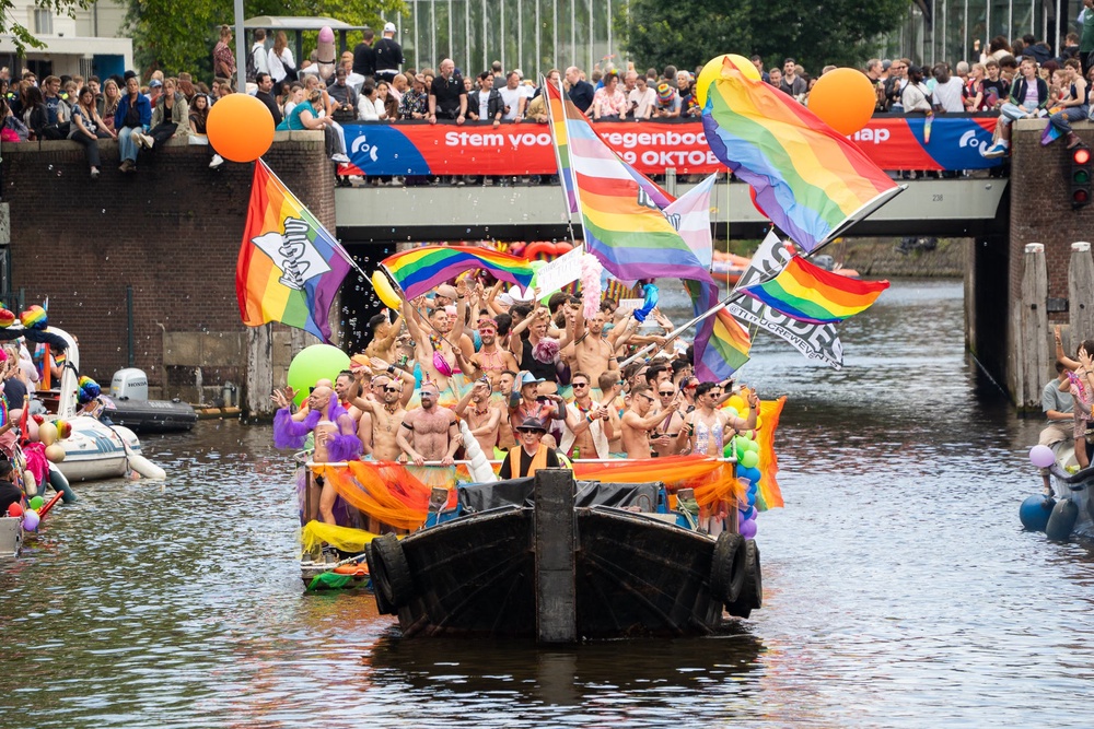 Amsterdam swaps floats for boats with its take on the Pride parade (Yza Creative Studio)