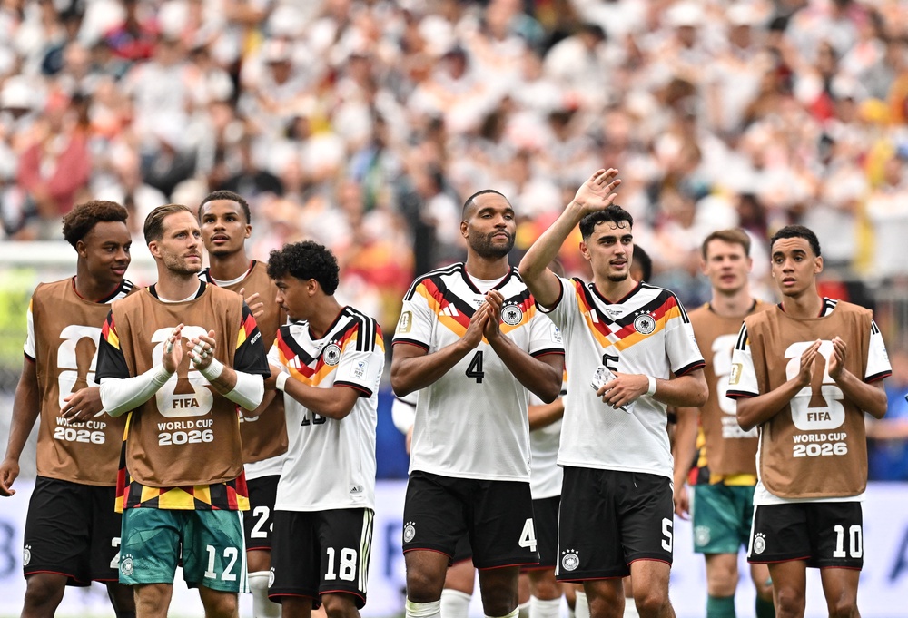 Germany thrashed Curacao after enduring a brief fright against the Caribbean minnow (Reuters)