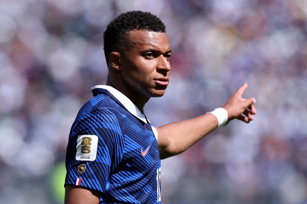 Kylian Mbappe starred for France as he surpassed Pele’s all-time World Cup goal tally (Getty)