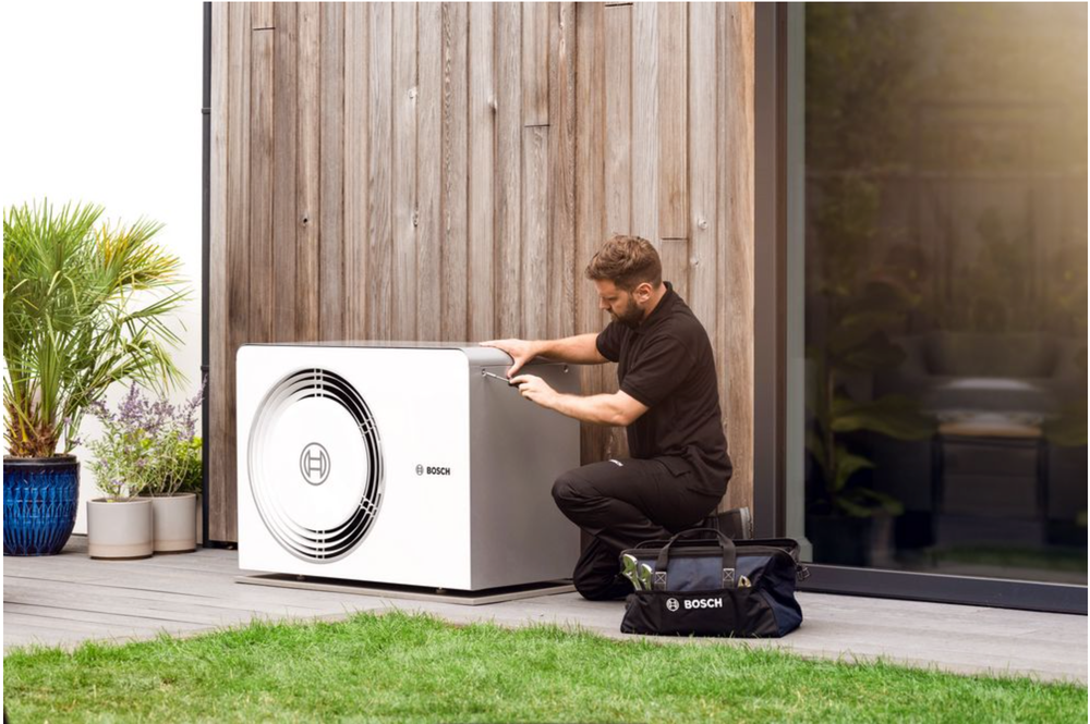 Packaged window heat pumps are easy and inexpensive to install and offer all-in-one heating and cooling options for apartments and older homes. (Worcester Bosch)