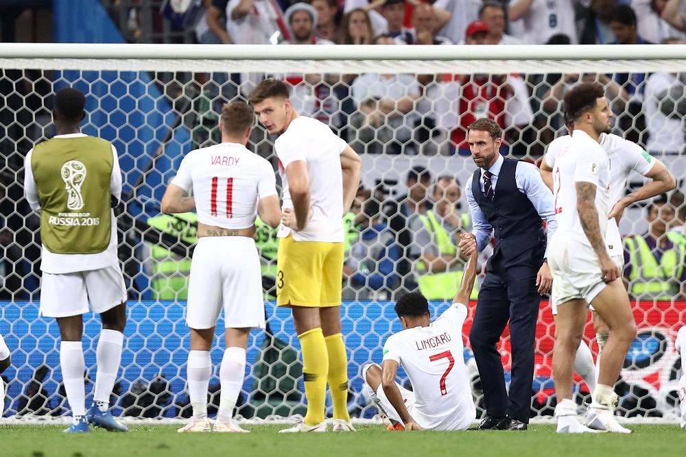 Sir Gareth Southgate’s men ran out of steam and suffered a 2-1 extra-time defeat to Croatia in the semi-final (Getty)