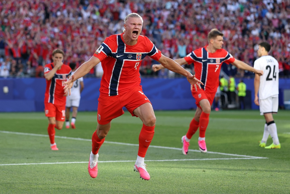 Norway defeated Iraq 4-1 earlier during the 2026 World Cup, where Senegal lost 3-1 to France (Getty)