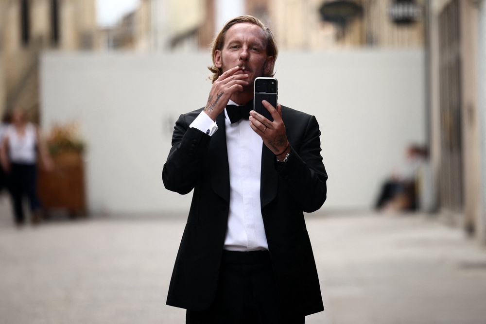 Laurence Fox is also speaking at the event (Henry NICHOLLS / AFP via Getty Images)