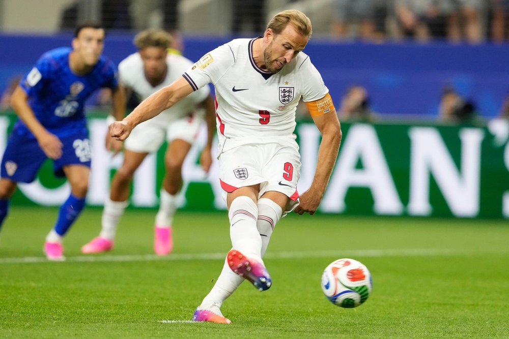 Harry Kane's brace helped England claim three points in their World Cup opener (AP)