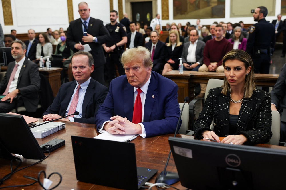 Trump launched into a long-winded tirade against Engoron and the case against him in his closing statements in a trial over his real estate empire’s years-long fraud scheme (AFP/Getty)
