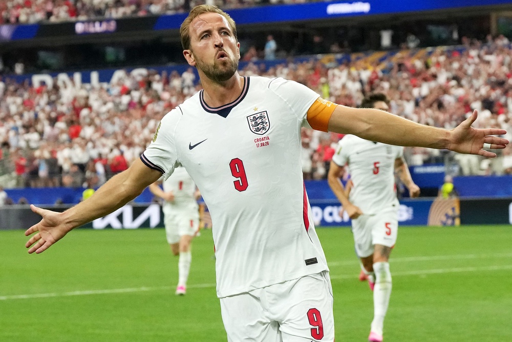 Harry Kane opened England’s account at the World Cup (PA Wire)