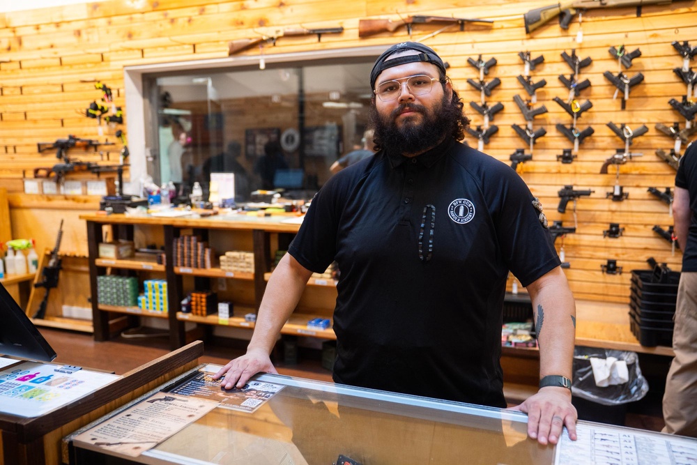 DFW Gun Range Academy staff member Carlos Castaneda (PA)