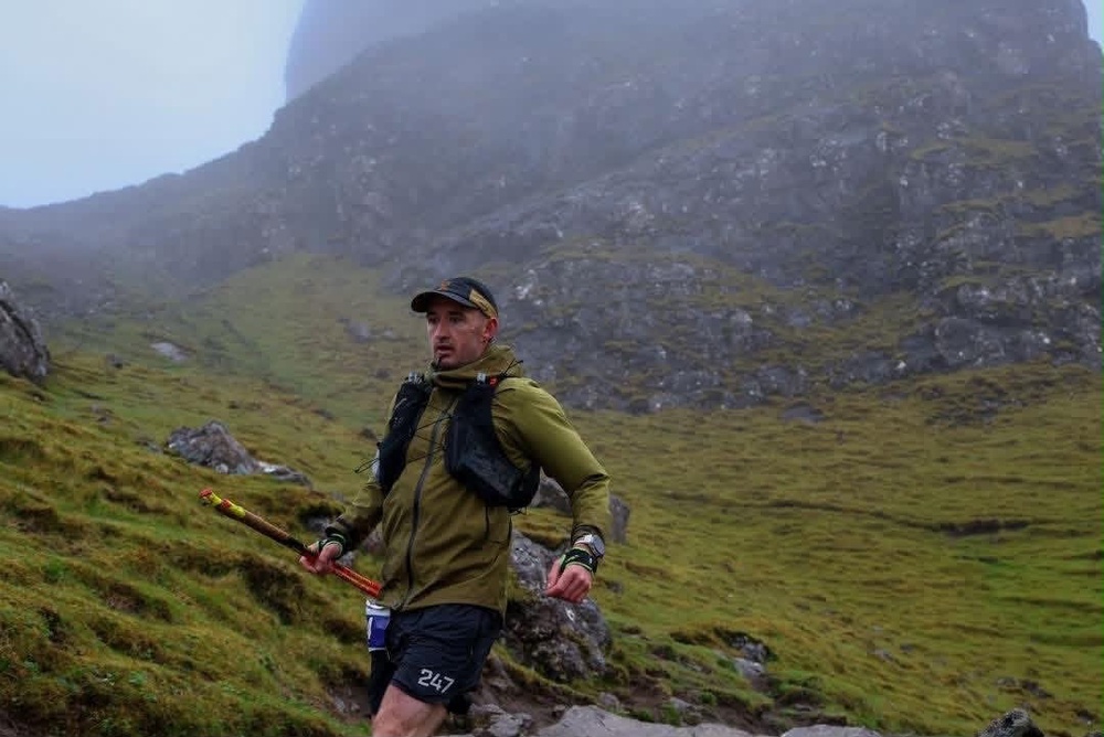 Alasdair Iain recently ran the Skye Trail Ultra 3. (Murch Photography/PA)