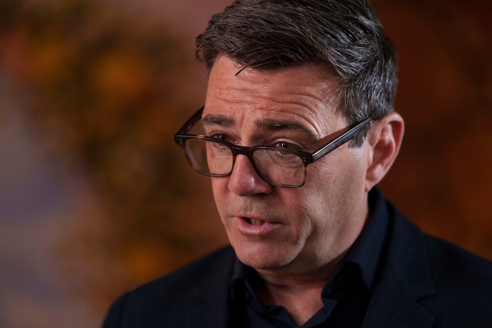 Andy Burnham is running for election in Makerfield (Jon Super)