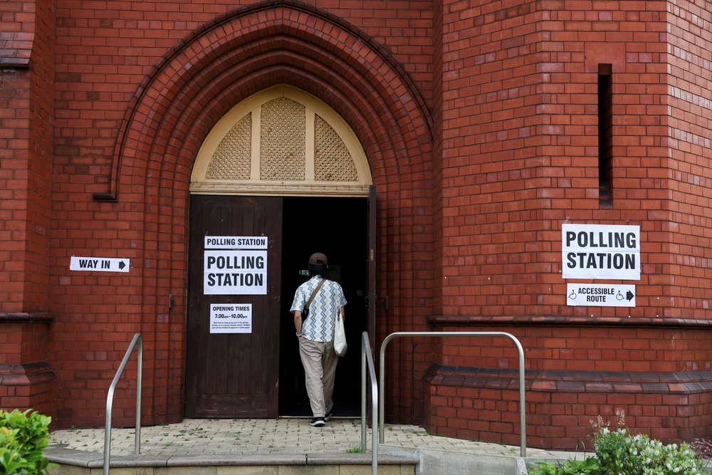Polling stations are open in Makerfield (Reuters)