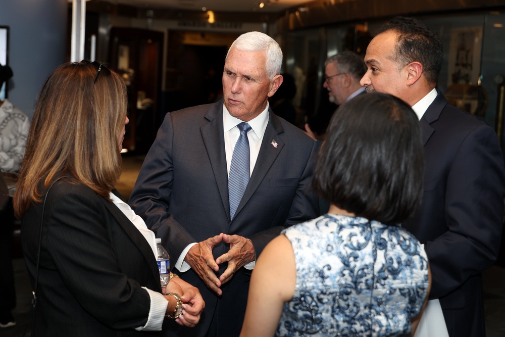 Mike Pence, pictured in Washington on Wednesday, said the deal 