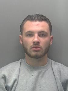 Chas Corrigan, 22, was sentenced to a minimum term of 22 years and six months after he was convicted of stabbing 20-year-old student Mohammed Algasim (Cambridgeshire Police)