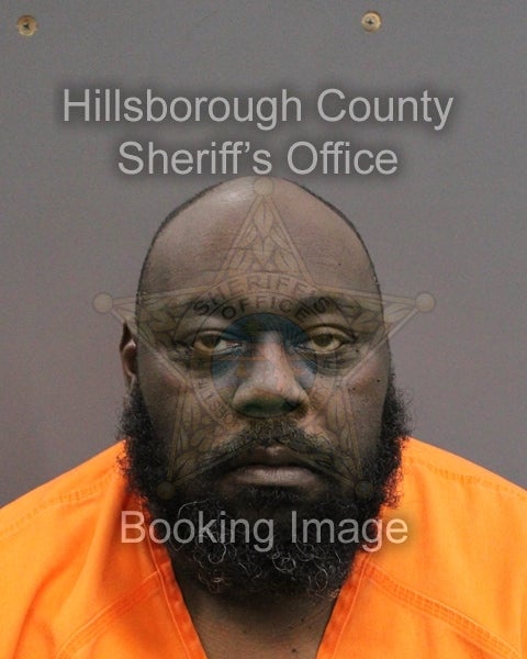 Faizon Love was booked into the Hillsborough County jail and charged with contempt of court and criminal contempt of court (Hillsborough County Sheriff's Office)