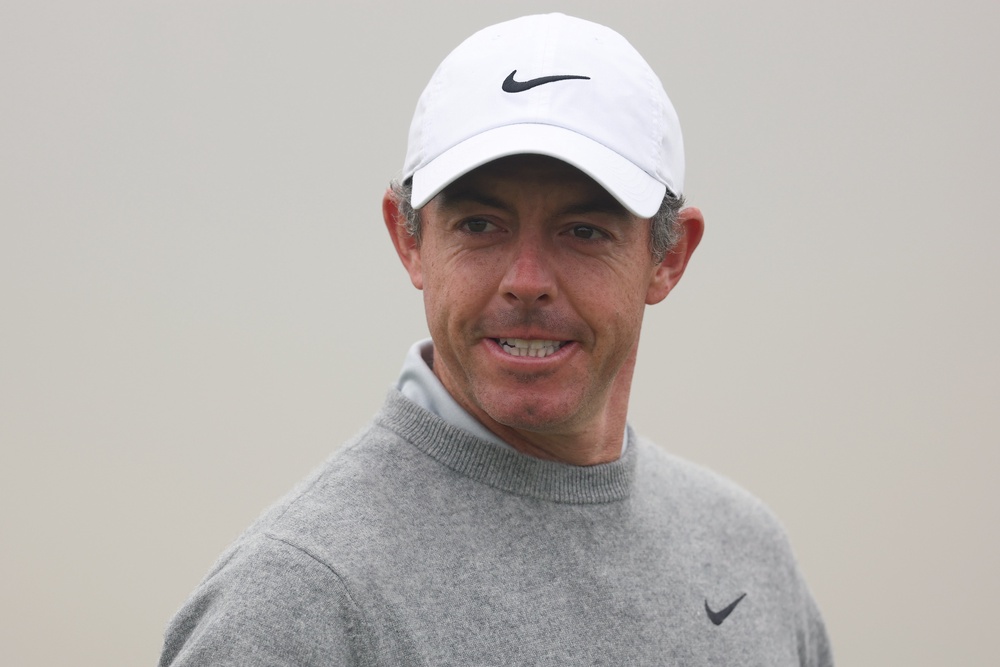 Tricky weather conditions are predicted for Rory McIlroy and Co (Getty)