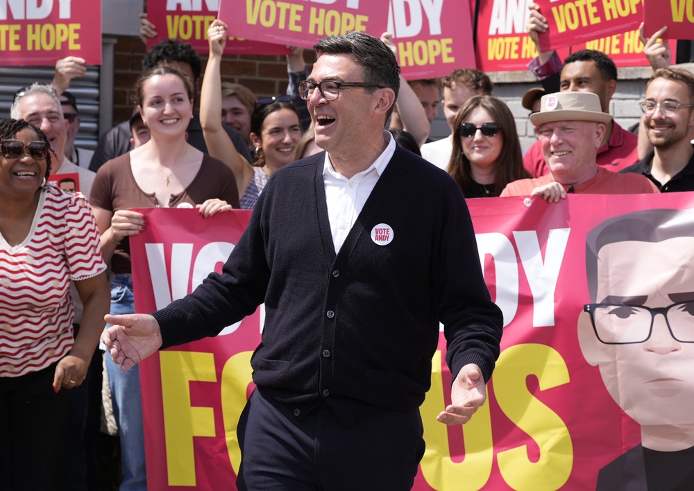 If Andy Burnham is returned as Makerfield’s MP, a Labour leadership challenge could be imminent (PA) (PA Wire)