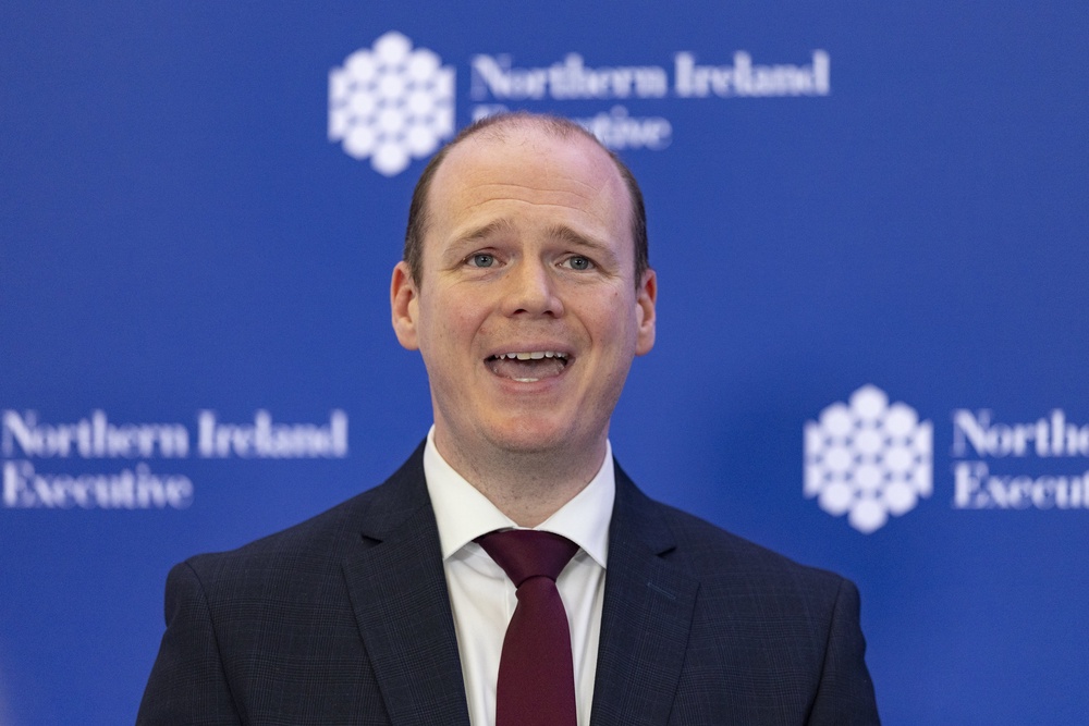 Gordon Lyons made claims of political point-scoring (Liam McBurney/PA) (PA Wire)