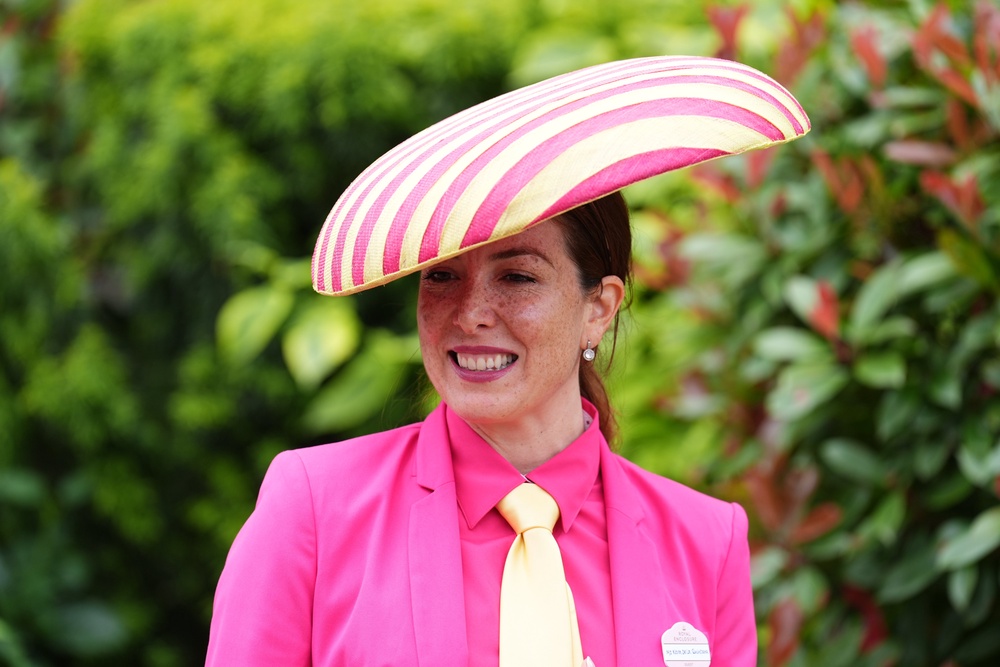 A splash of colour on day three of Royal Ascot (Mike Egerton/PA) (PA Wire)