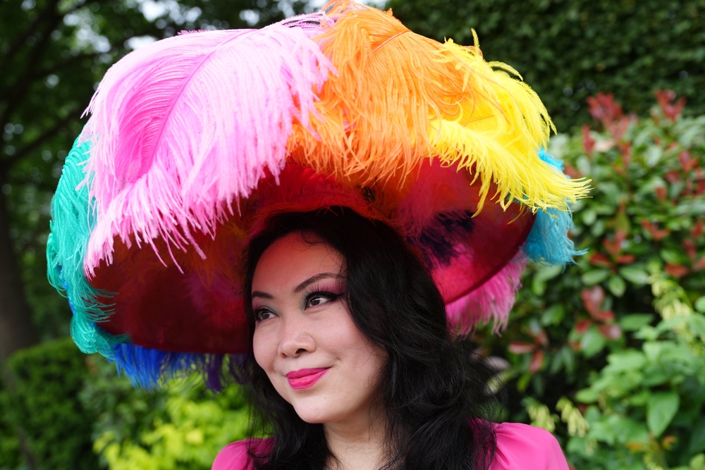 Fashion on show on day three of Royal Ascot (Jonathan Brady/PA) (PA Wire)