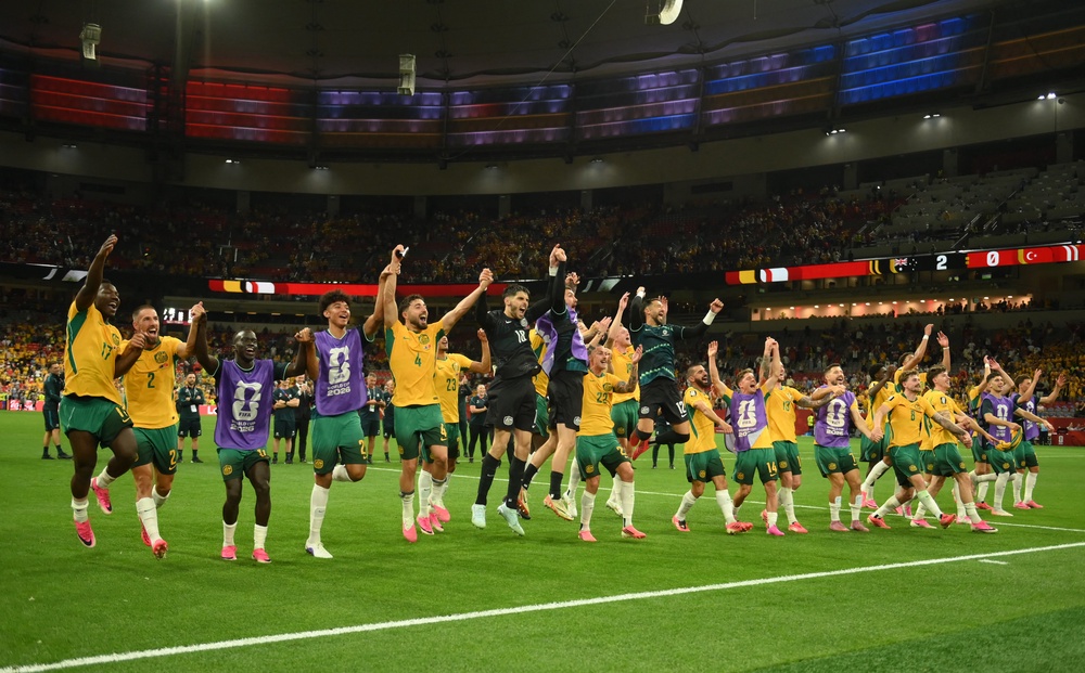The Australia squad are drawn from many backgrounds (Reuters)
