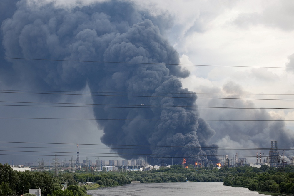 Image from: Ukraine-Russia war latest: Putin strikes Kharkiv after warning of ‘massive’ retaliation for oil refinery attack