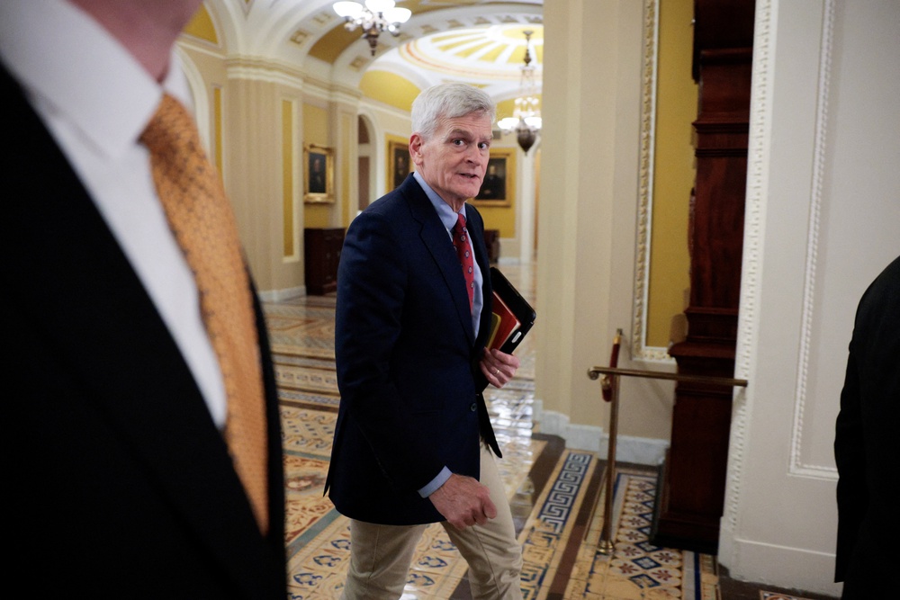 Senator Bill Cassidy, who suffered a public break-up with Trump, issued a scathing statement about the deal (Reuters)