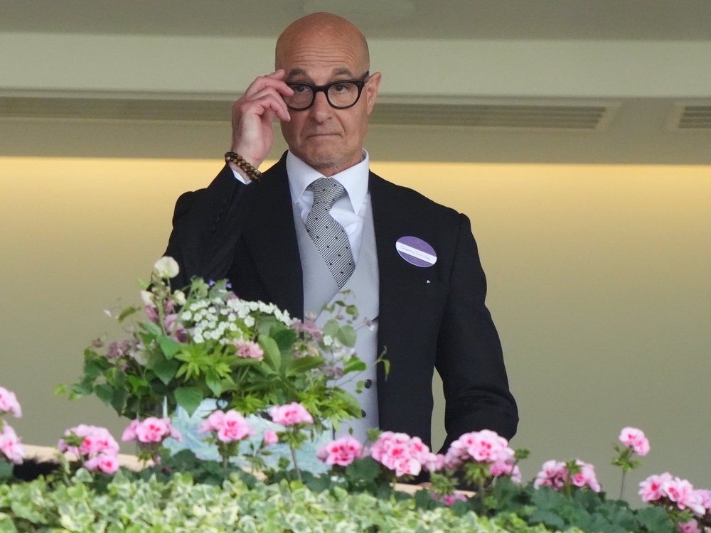 Stanley Tucci in the royal box on day three of Royal Ascot (Jonathan Brady/PA) (PA Wire)