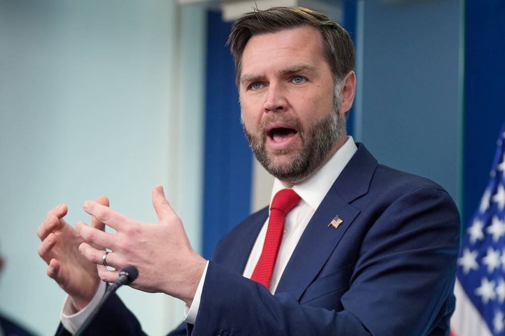 The US vice president says international waterways should be free of tolls (Manuel Balce Ceneta/AP) (AP)