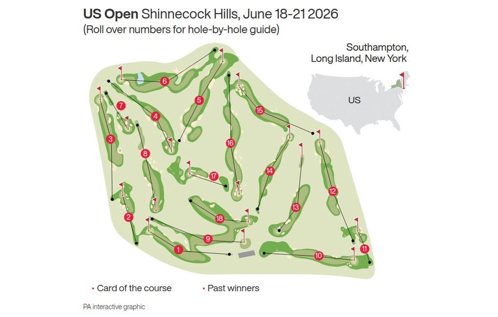 Image from: Rory McIlroy glad to ‘minimise mistakes’ after under-par first round at US Open