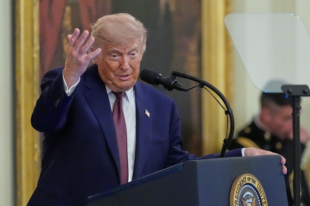 The White House has called Trump’s decision making a political asset (AP)