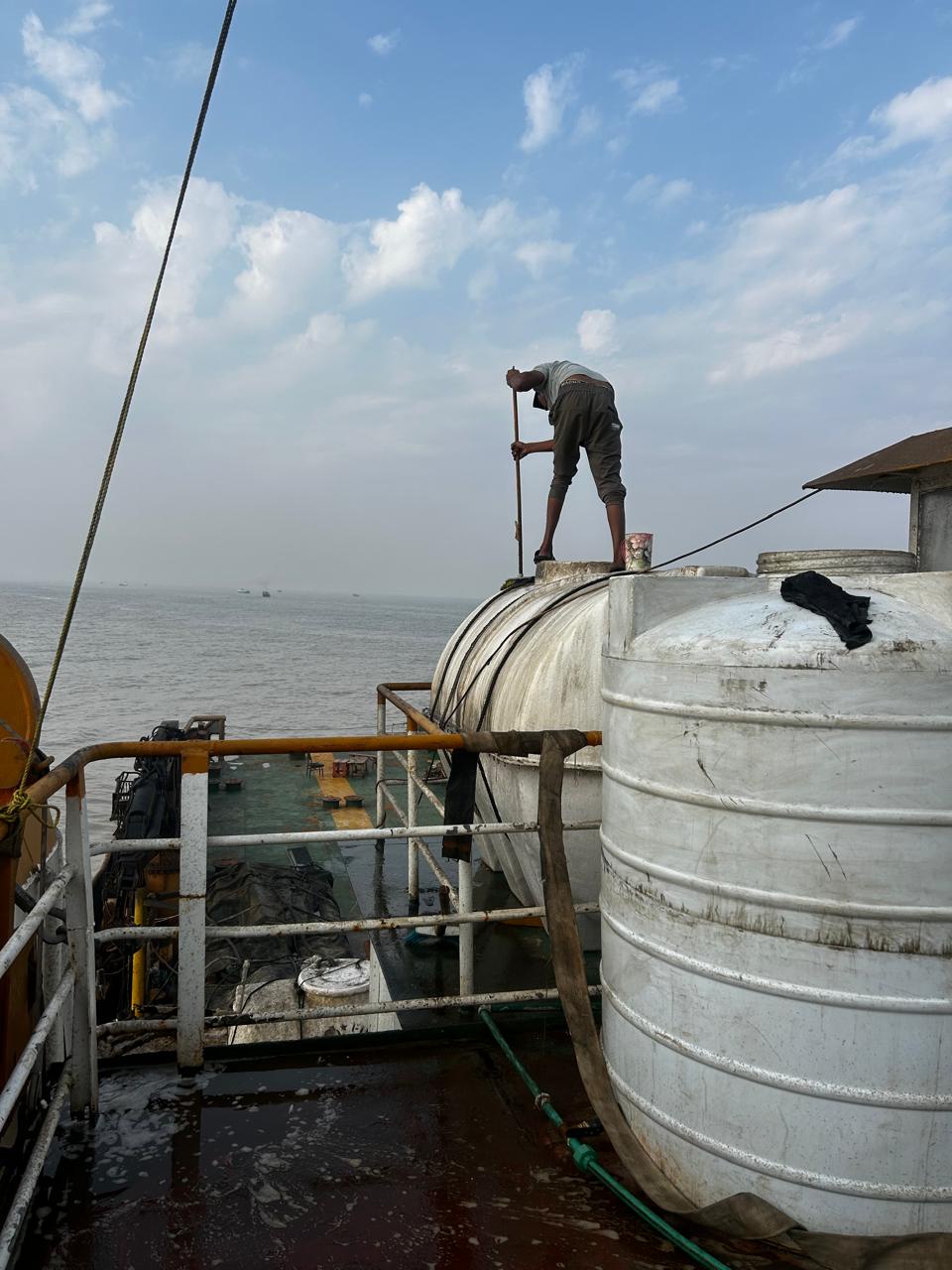 Diva, the vessel on which Rex Pereira was stranded, was already facing shortage of water, limited food supply and it also faced engine trouble several times (Rex Pereira)