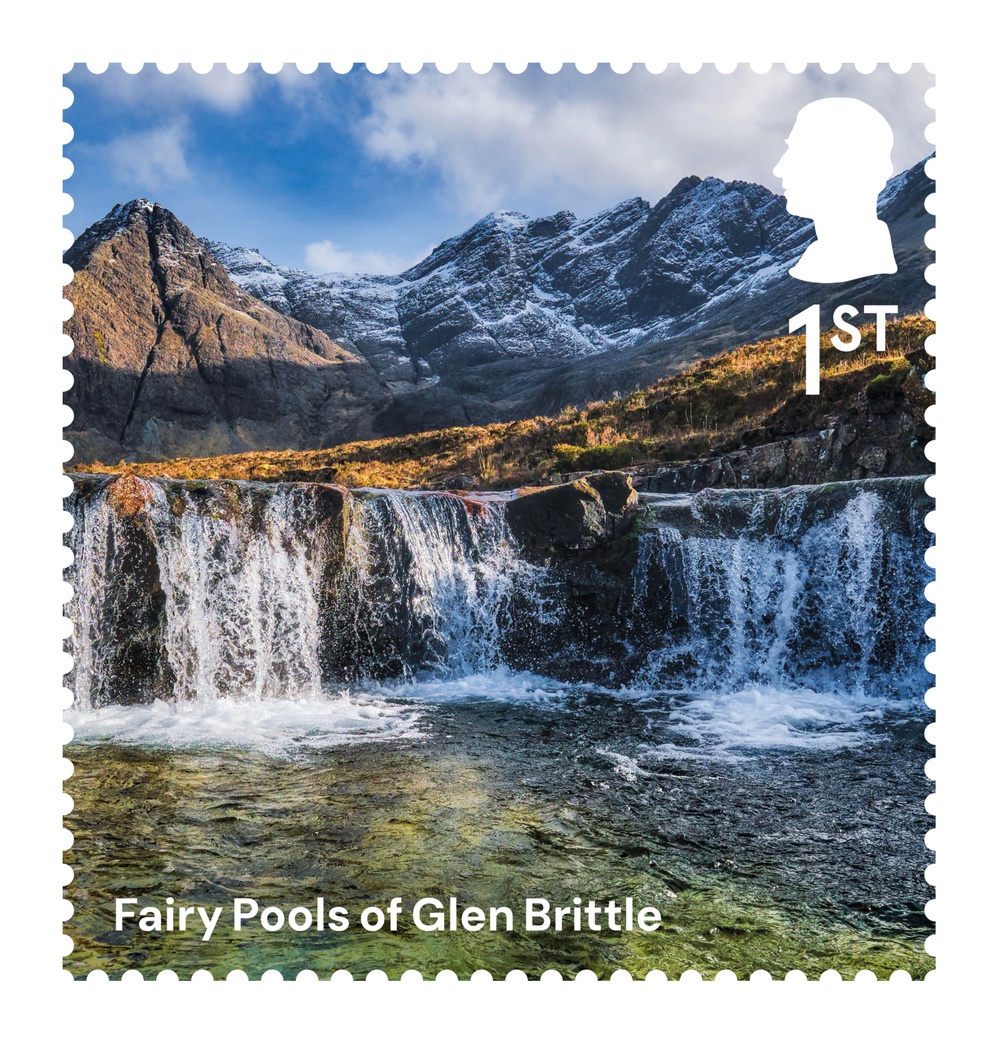 Fairy Pools of Glen Brittle in Glenbrittle on the Isle of Skye (Royal Mail/PA) (PA Media)