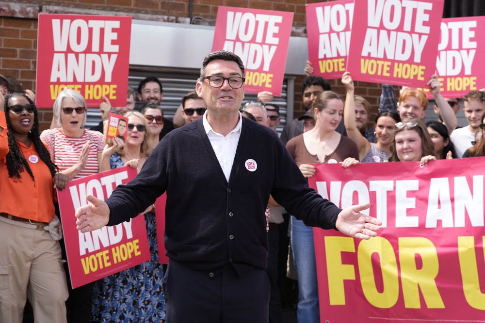 Andy Burnham’s next campaign could be for the Labour leadership and the keys to No 10 (Peter Byrne/PA) (PA Wire)
