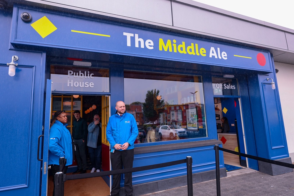 Lidl Northern Ireland's pub, The Middle Ale, in Dundonald, Belfast (PA)
