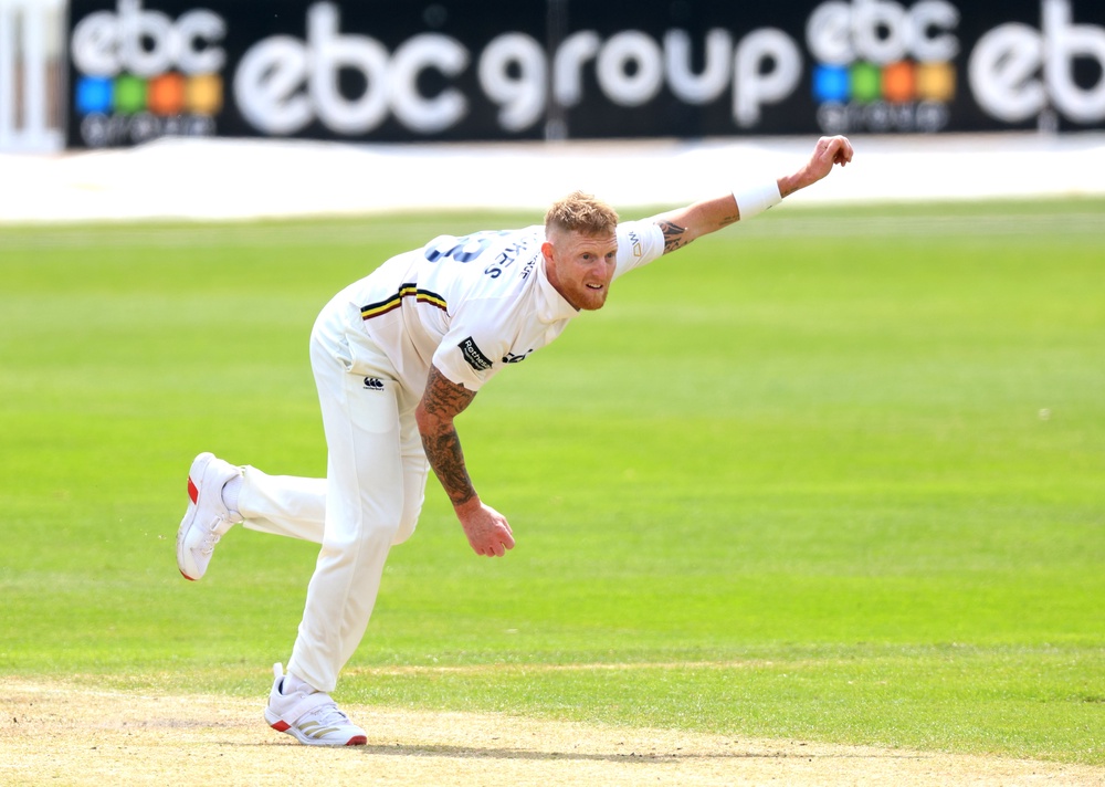 Stokes in action with Durham earlier in the season (Nigel French/PA) (PA Wire)