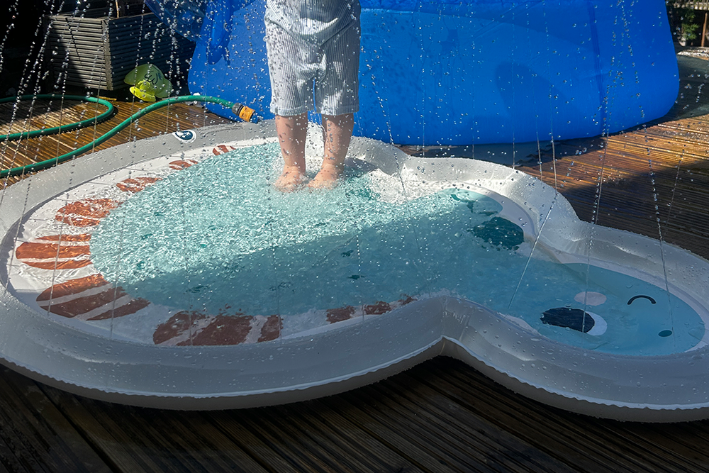The dinosaur shape and design is bound to be a win for youngsters (Rebecca Moore/The Independent)