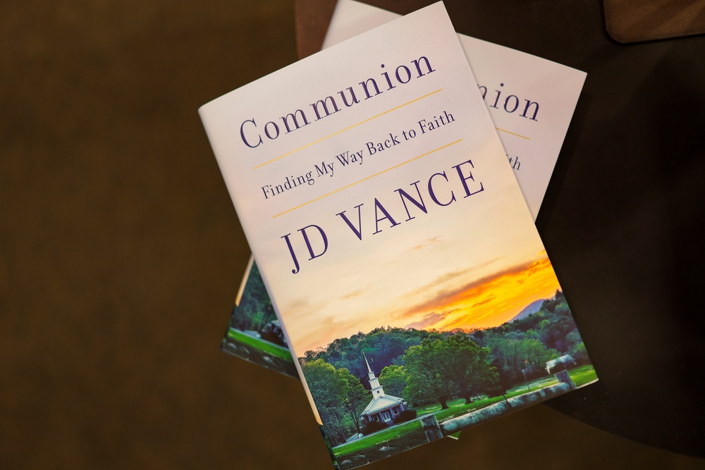 The book is a memoir of Vance’s spiritual journey from Protestant to atheist to Catholic (Getty Images)
