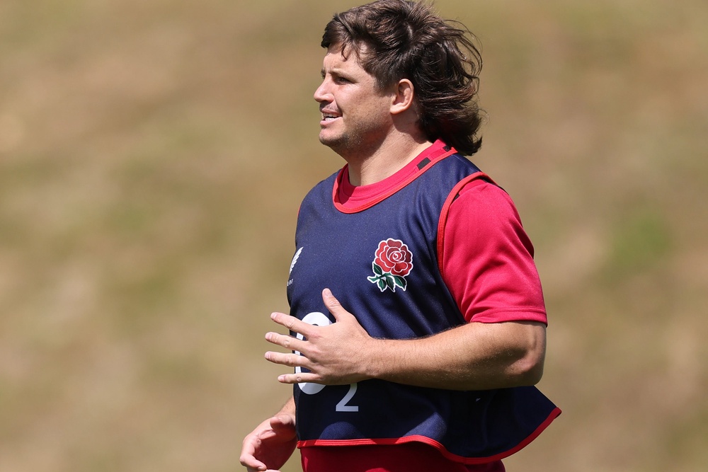 Benhard Janse van Rensburg makes his England debut against Fiji (Getty)