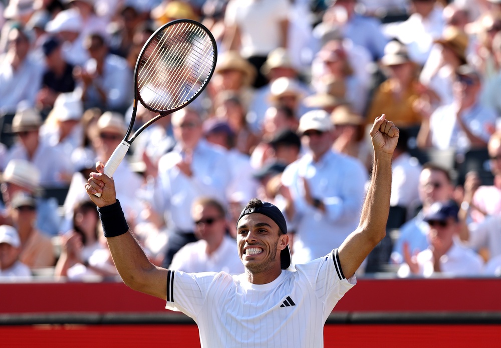 World No 27 Francisco Cerundolo was pushed all the way by Arthur Fery (Getty)