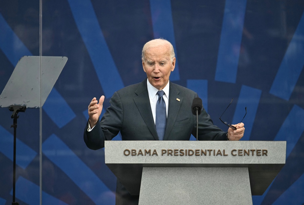 Biden's Democratic administration refused to turn over the recordings and transcripts from 2016 and 2017, leading congressional Republicans to hold his attorney general, Merrick Garland, in contempt (Kent Nishimura / AFP via Getty Images)