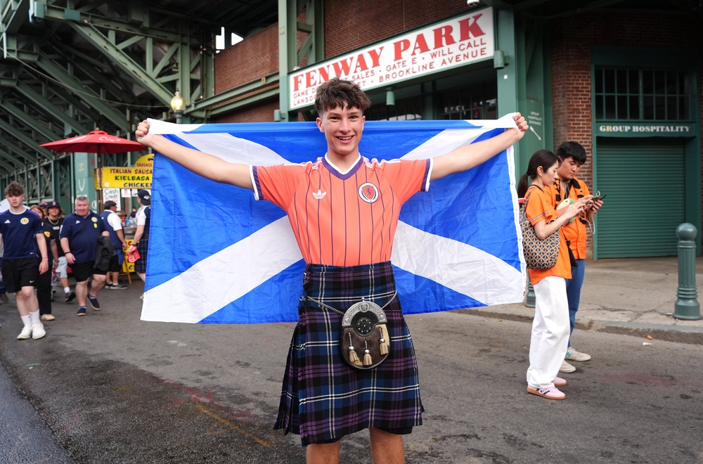 Thousands of Scotland fans have flocked to the US for the World Cup (Martin Rickett/PA) (PA Wire)