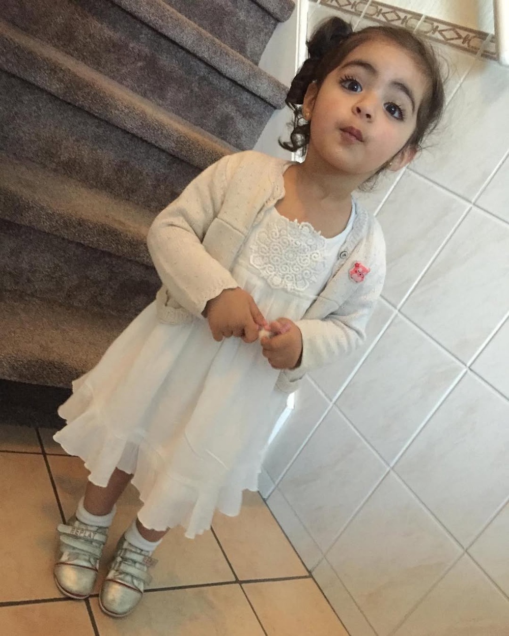 Insiya was two years old when the custody dispute between her parents began in 2014 (Supplied)