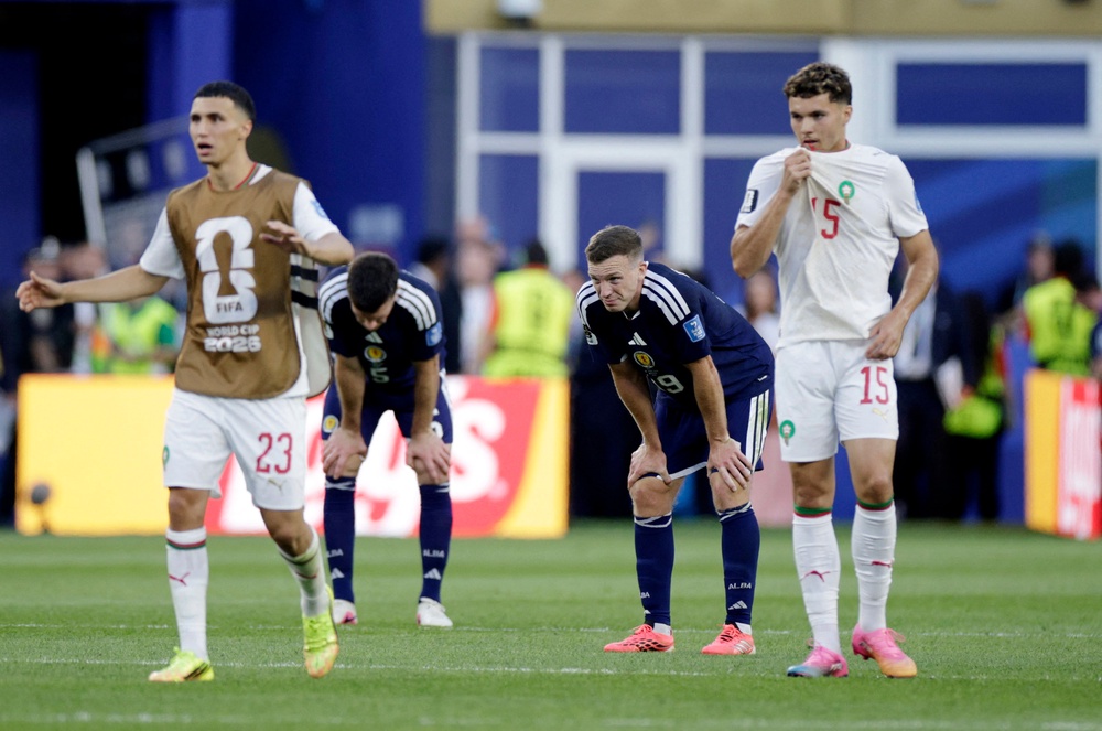 Image from: Scotland vs Morocco LIVE: World Cup hopes in the balance after ‘stonewall’ penalty waved away