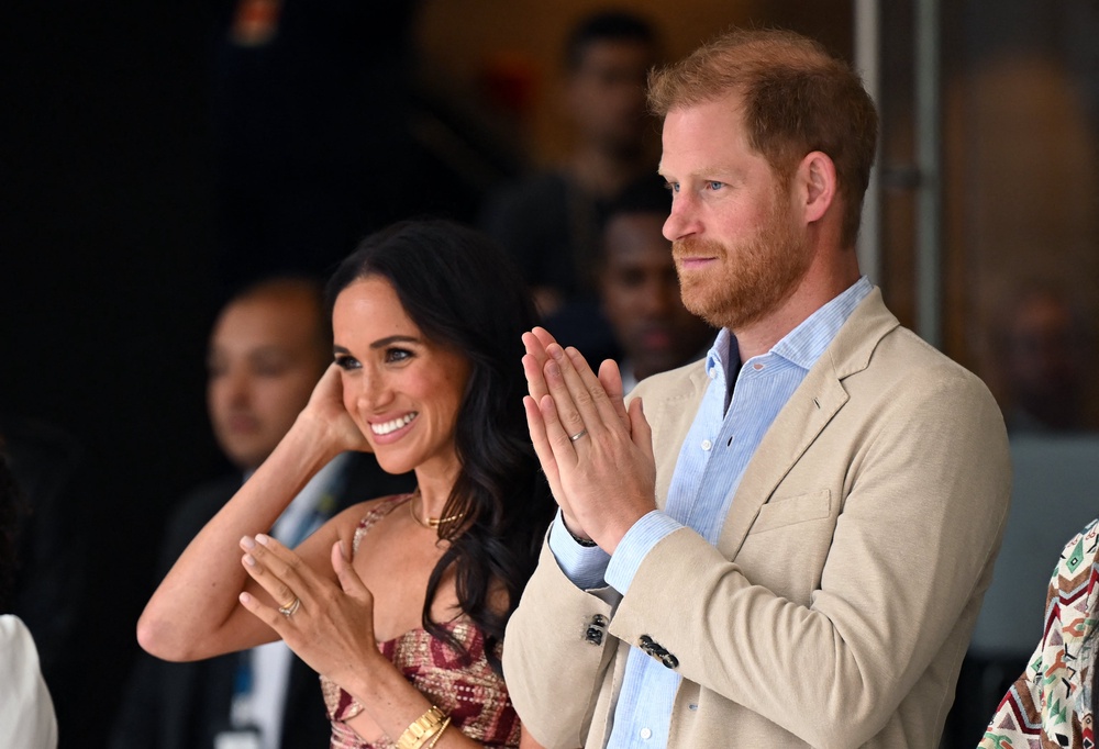 The Duke and Duchess of Sussex are anticipated to travel from their Californian residence to Britain next month (Raul Arboleda/ AFP via Getty Images)