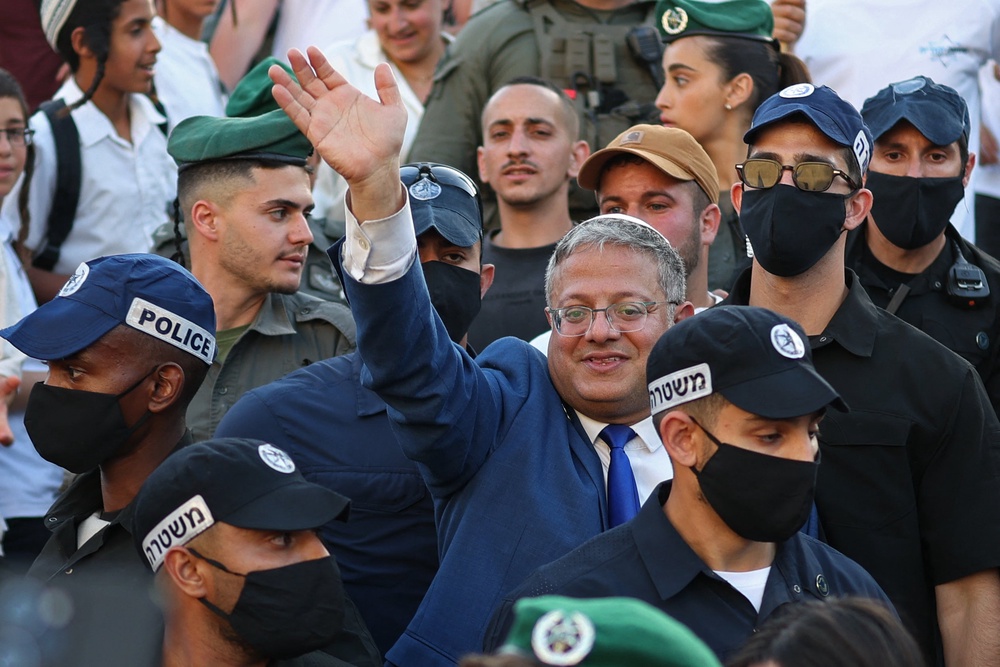 Far right Israeli minister Ben Gvir said Lebanon must 'burn' (AFP/Getty)