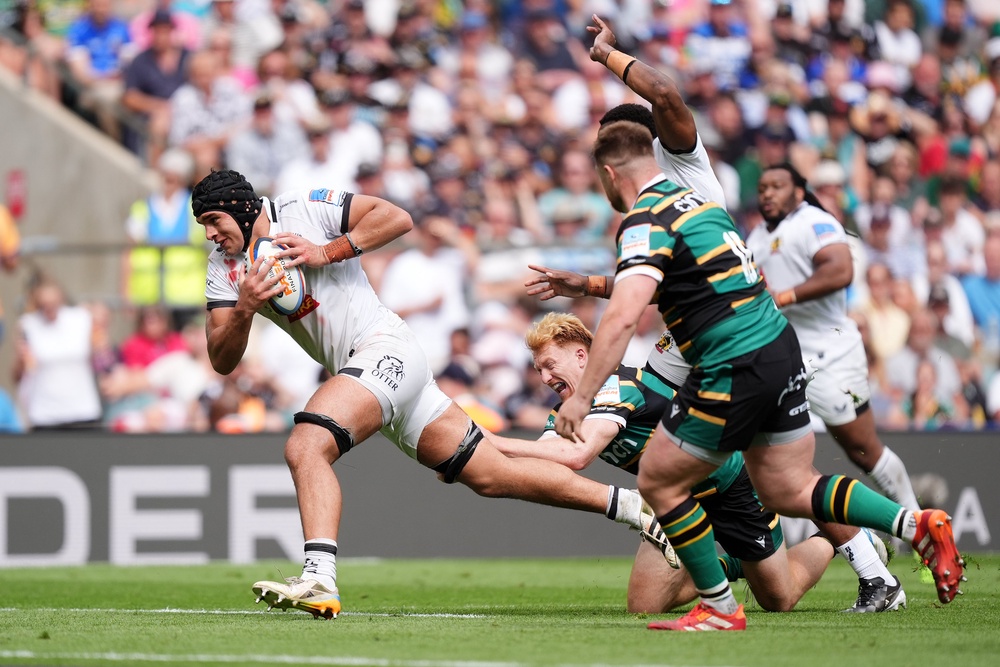 Dafydd Jenkins had an eventful period in the second half (PA)
