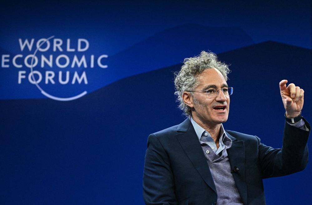 Palantir, whose CEO and co-founder is CEO Alex Karp, has multi-billion contracts across the federal government (AFP/Getty)